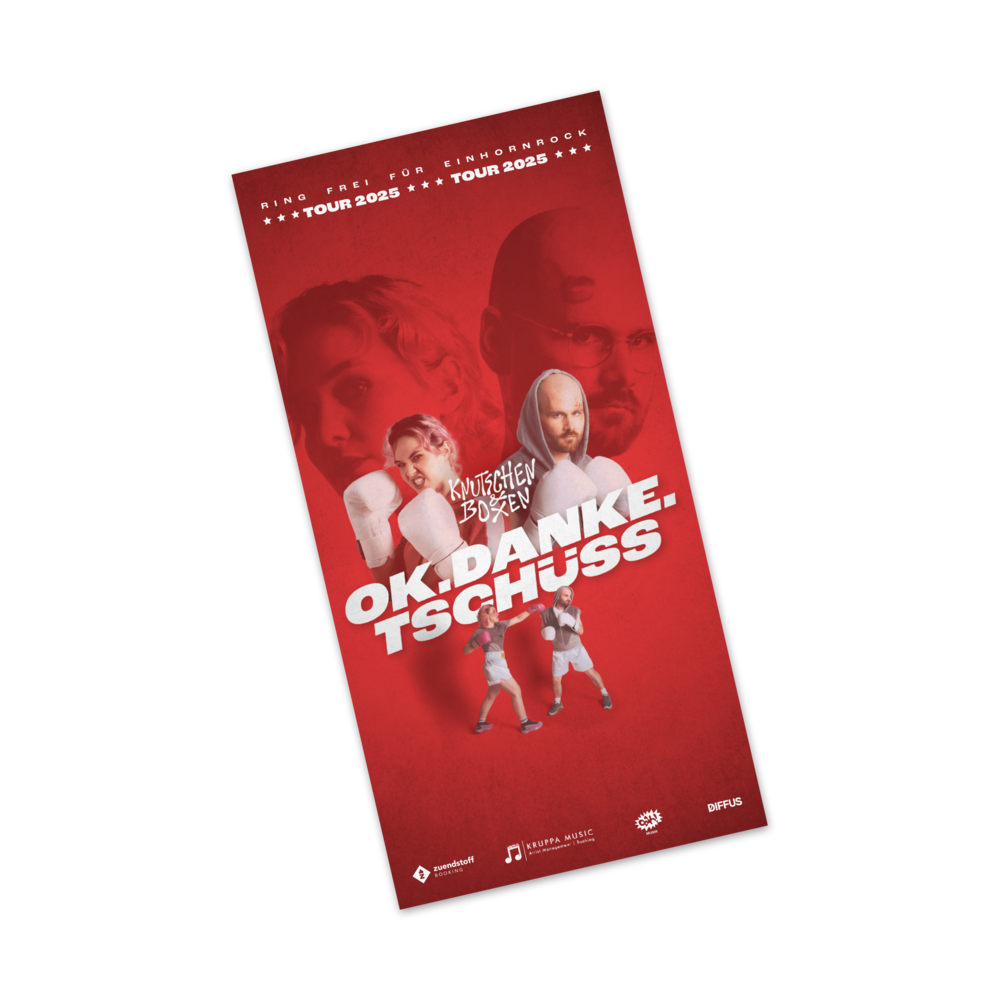 ok.danke.tschüss in Hamburg - 14. Nov., Fabrik · ok.danke.tschüss